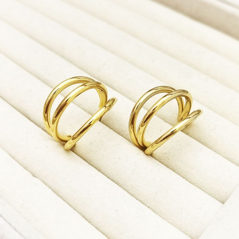 Серьги сталь CJR66528