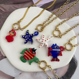 Колье из стали CJL26179 Колье из стали CJL26179