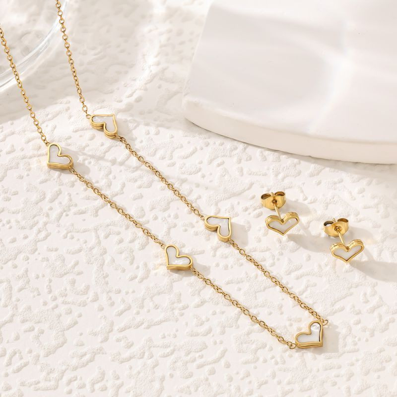 Стальной комплект бижутерии CJP45170 Стальной комплект бижутерии CJP45170