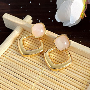 Серьги-гвоздики с геометрическими подвесами CJG37488 Серьги-гвоздики с геометрическими подвесами CJG37488