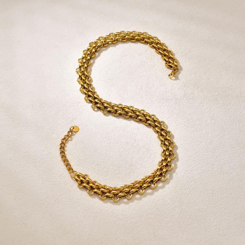 Колье из стали CJQ29262 Колье из стали CJQ29262