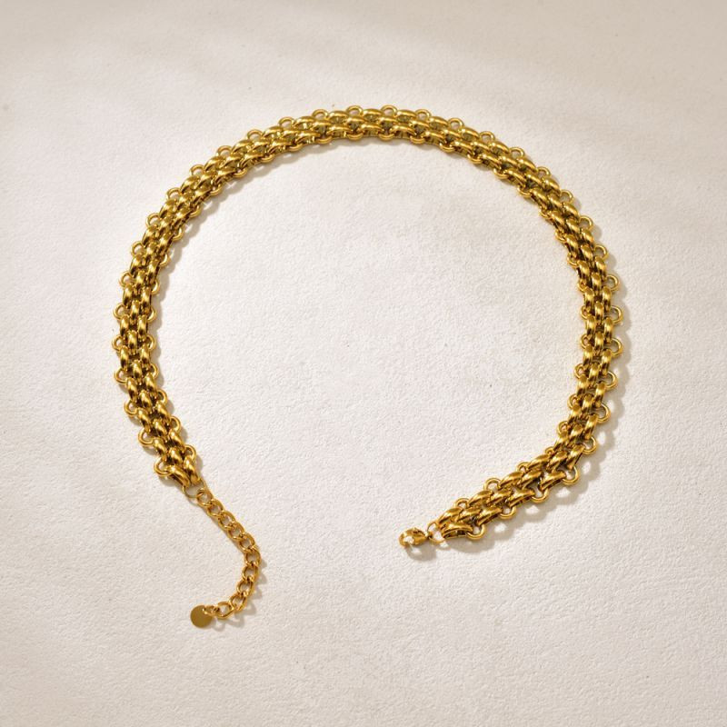 Колье из стали CJQ29262 Колье из стали CJQ29262