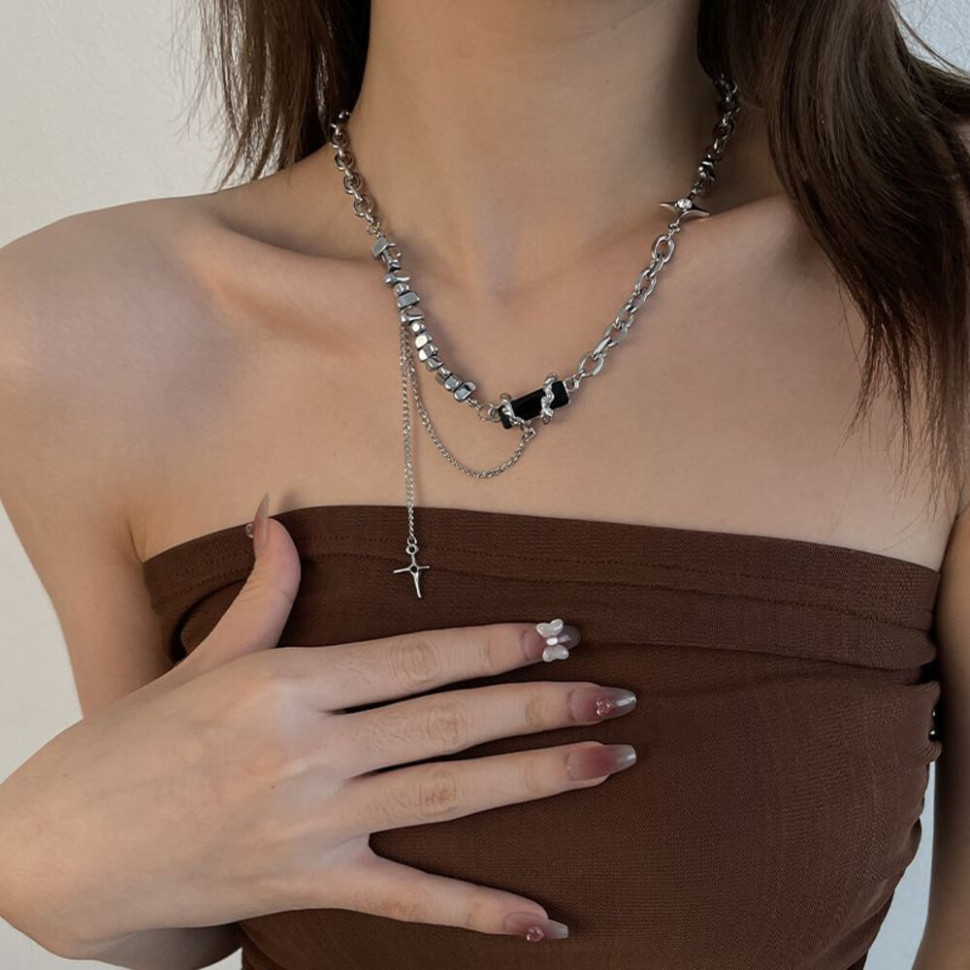 Колье из стали CJH56199 Колье из стали CJH56199