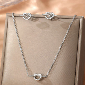 Стальной комплект бижутерии CJL76978