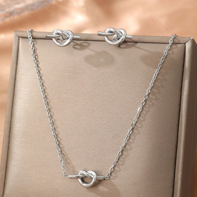 Стальной комплект бижутерии CJL76978 Стальной комплект бижутерии CJL76978