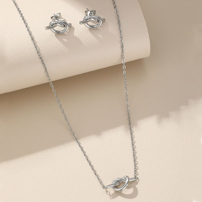 Стальной комплект бижутерии CJL76978 Стальной комплект бижутерии CJL76978