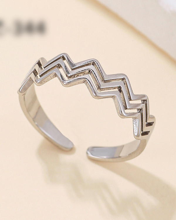 Кольцо стальное зигзаг J11571CJJ