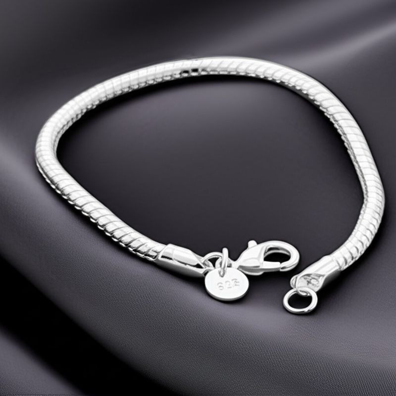 Браслет-змея плотного круглого сечения 1J11896CJJ