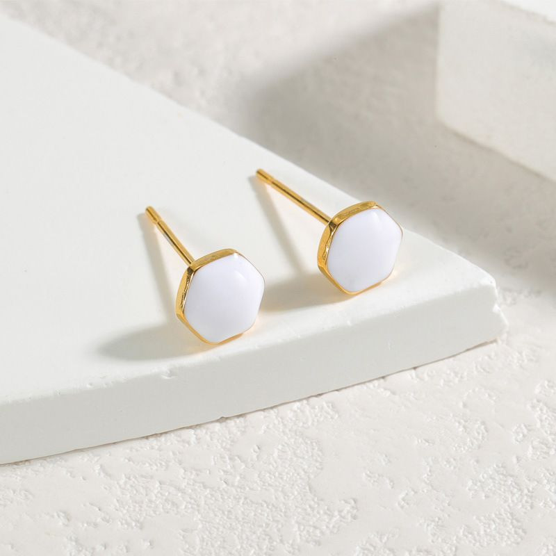 Серьги-пусеты Геометрия CJJ26294