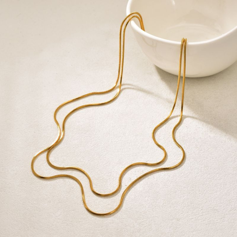 Колье из стали CJQ29266 Колье из стали CJQ29266