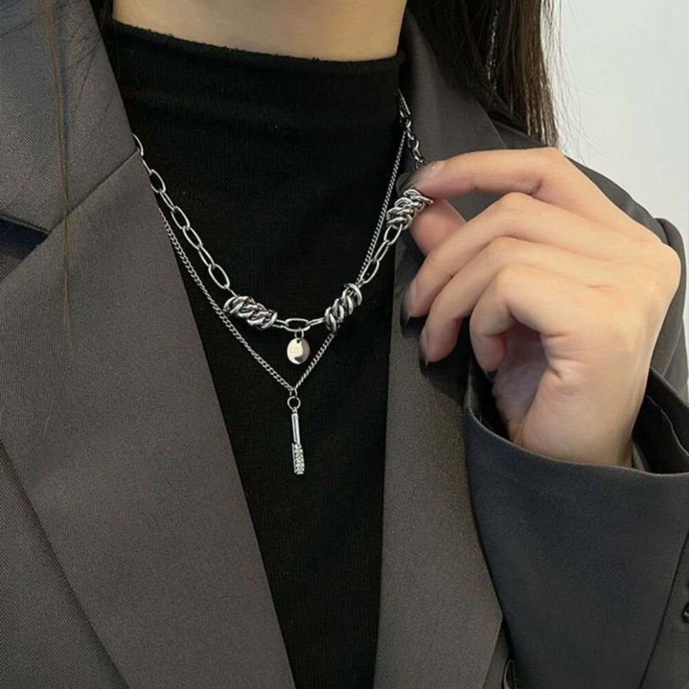 Колье из стали CJH67737