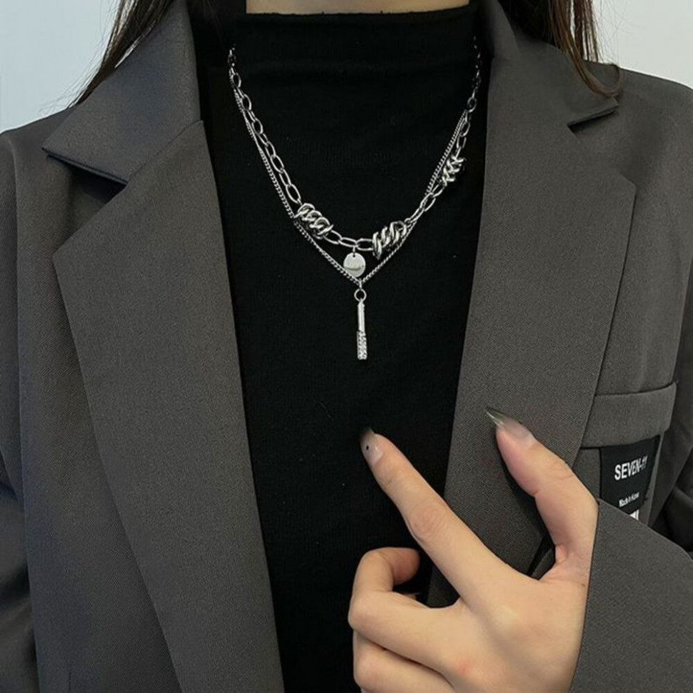 Колье из стали CJH67737