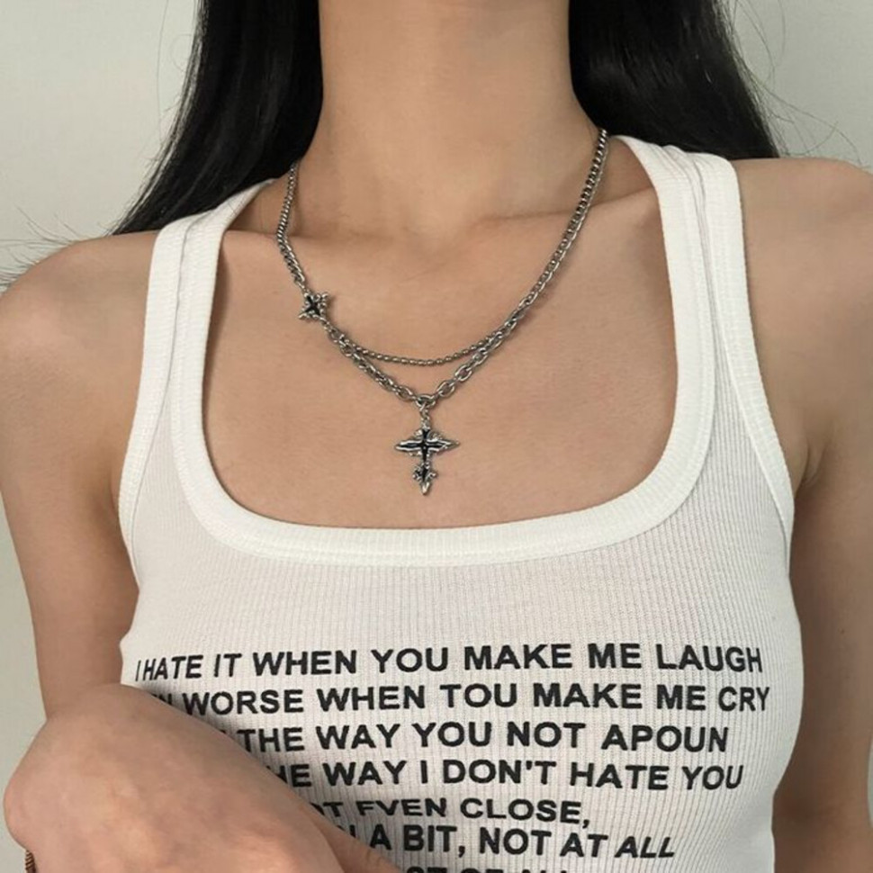 Колье из стали CJH56238 Колье из стали CJH56238