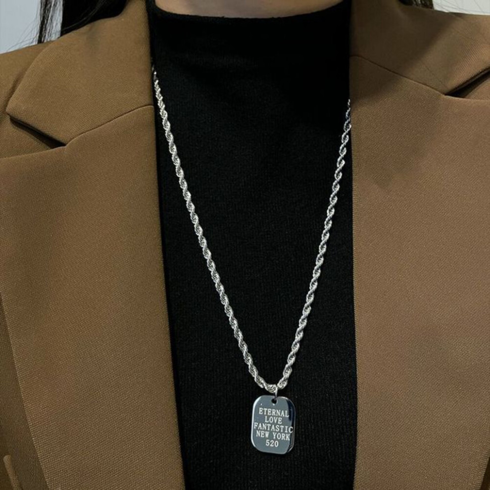 Колье из стали CJH67761