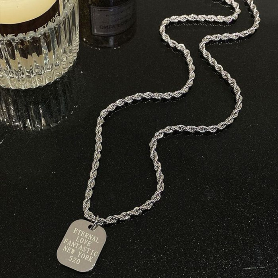 Колье из стали CJH67761