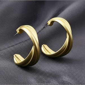 Серьги конго ювелирный сплав 1J11816CJJ