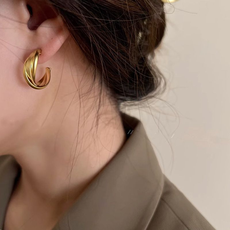 Серьги конго ювелирный сплав 1J11816CJJ Серьги конго ювелирный сплав 1J11816CJJ