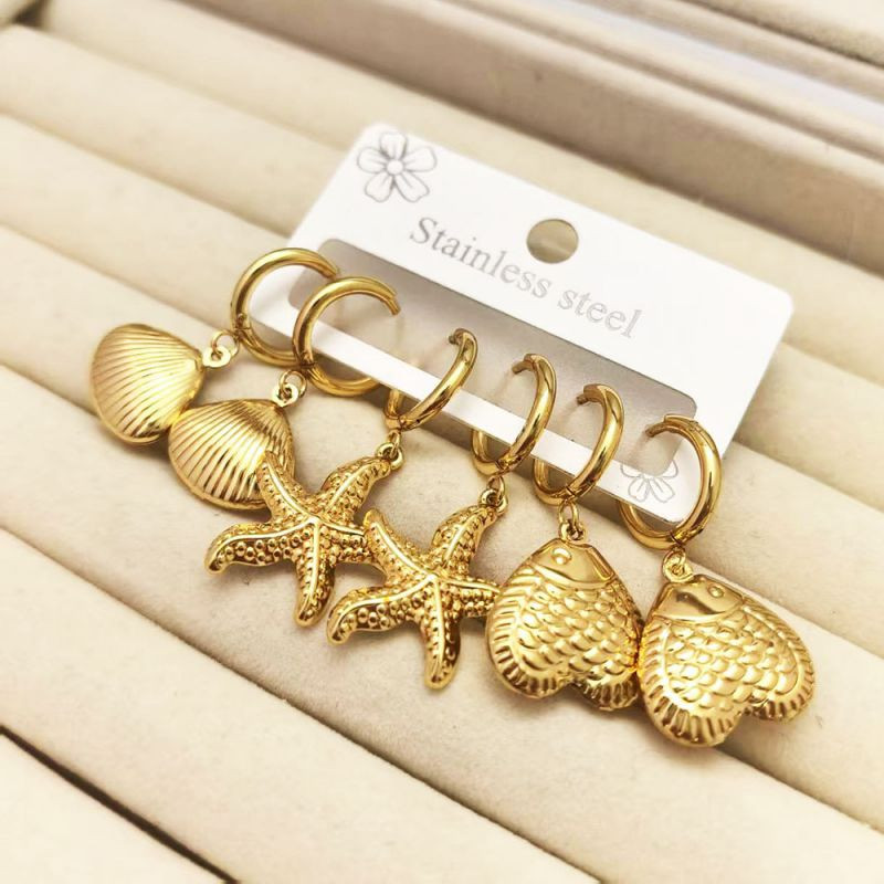 Стальной комплект бижутерии CJR66514 Стальной комплект бижутерии CJR66514