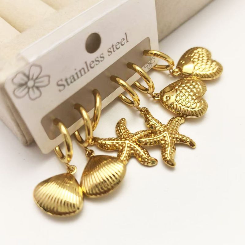 Стальной комплект бижутерии CJR66514 Стальной комплект бижутерии CJR66514