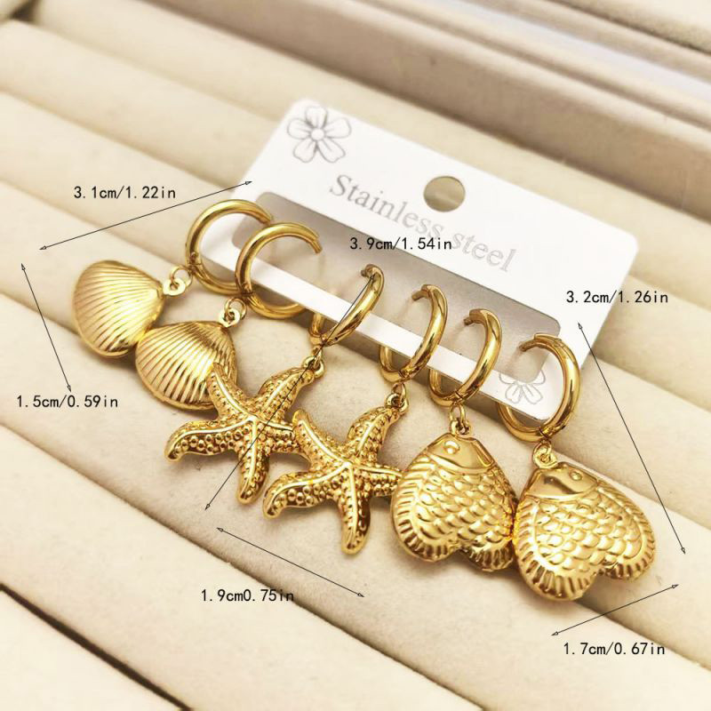 Стальной комплект бижутерии CJR66514 Стальной комплект бижутерии CJR66514