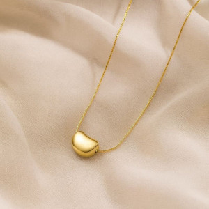 Цепочка с кулоном медь напыление золотом 1J12395CJJ Цепочка с кулоном медь напыление золотом 1J12395CJJ