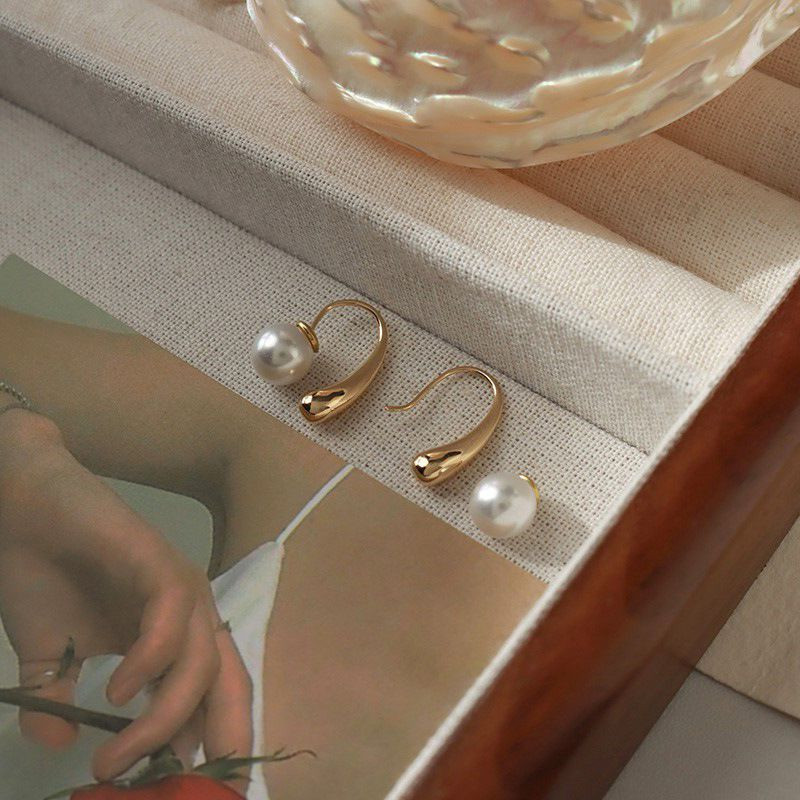 Серьги конго ювелирный сплав 1J11818CJJ Серьги конго ювелирный сплав 1J11818CJJ