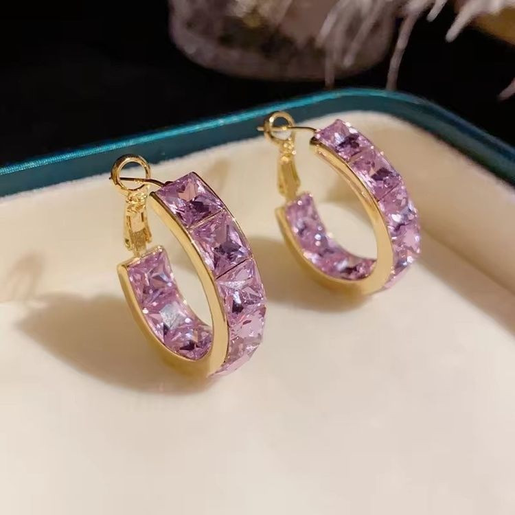 Серьги медь с напылением золотом J10488CJJ Серьги медь с напылением золотом J10488CJJ