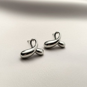 Серьги-гвоздики узлы J10712CJJ