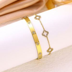 Стальной комплект бижутерии CJR70196