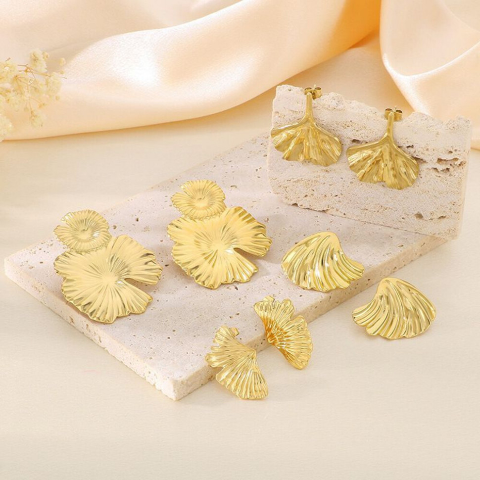 Серьги сталь CJH89438 Серьги сталь CJH89438