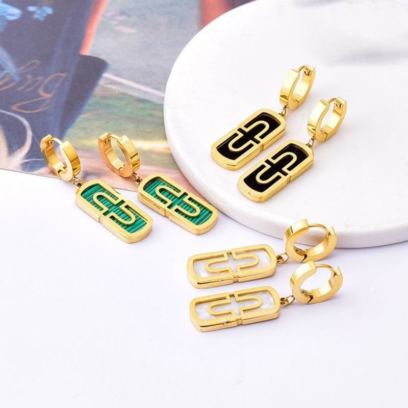 Серьги сталь CJC69081 Серьги сталь CJC69081