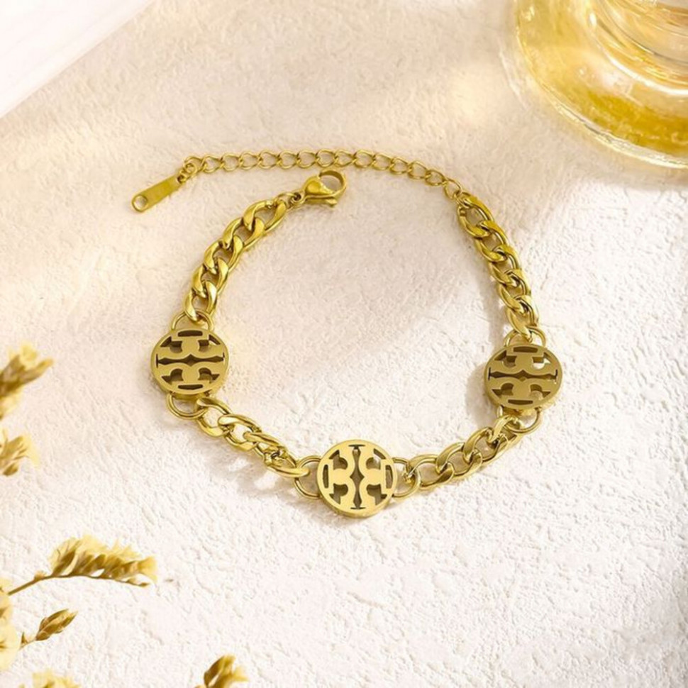 Браслет из ярких бусин с центральным кристаллом CJH37344 Браслет из ярких бусин с центральным кристаллом CJH37344