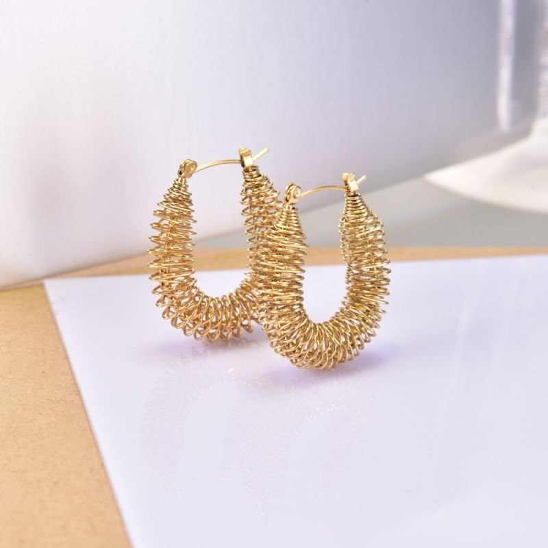 Серьги сталь CJD01955