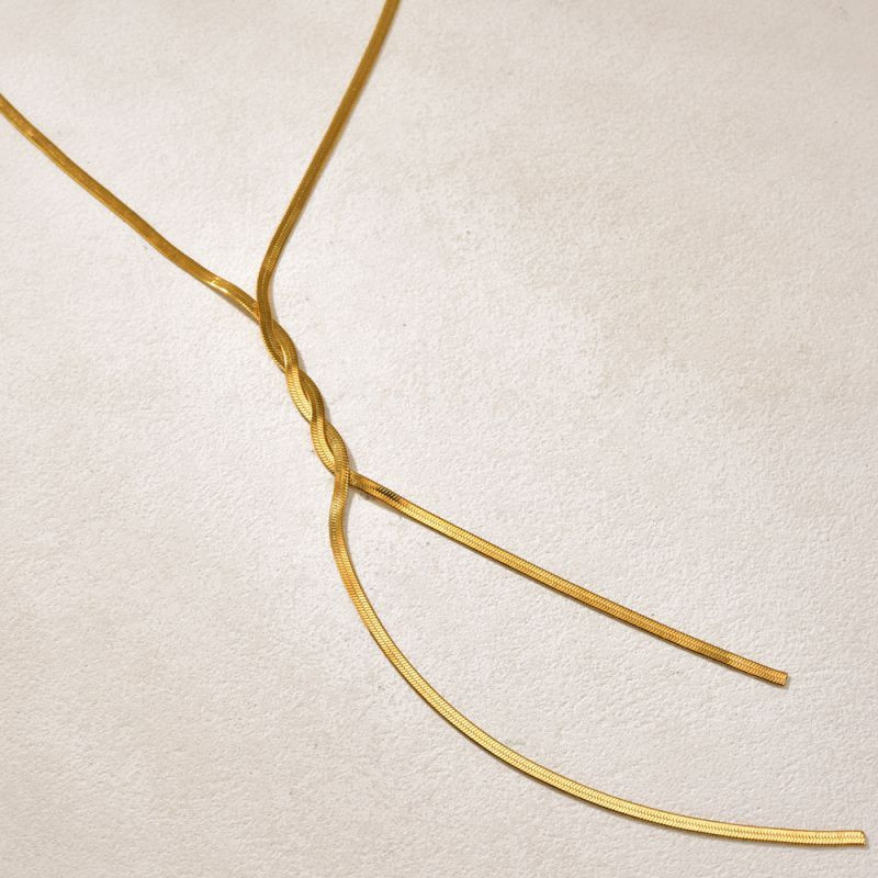 Колье из стали CJQ29269 Колье из стали CJQ29269