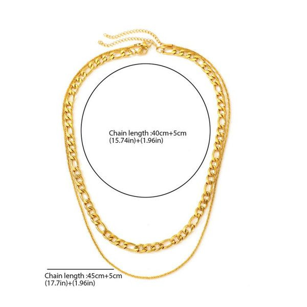 Колье из стали CJL77520