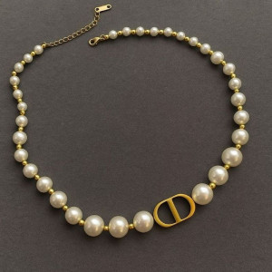 Колье медицинская сталь жемчуг 1J12227CJJ