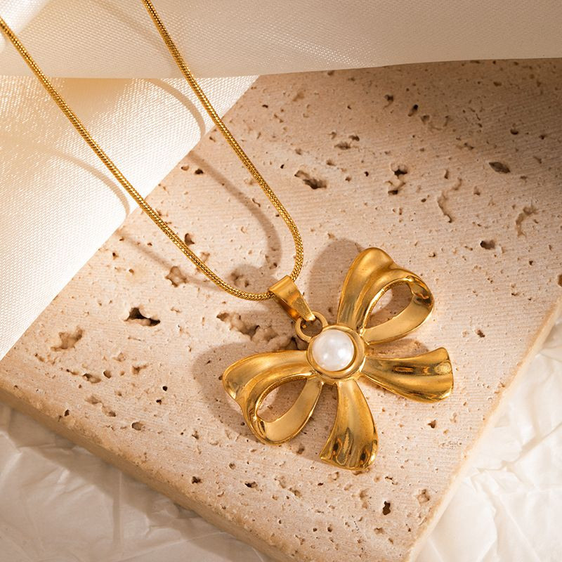 Колье из стали CJN43026