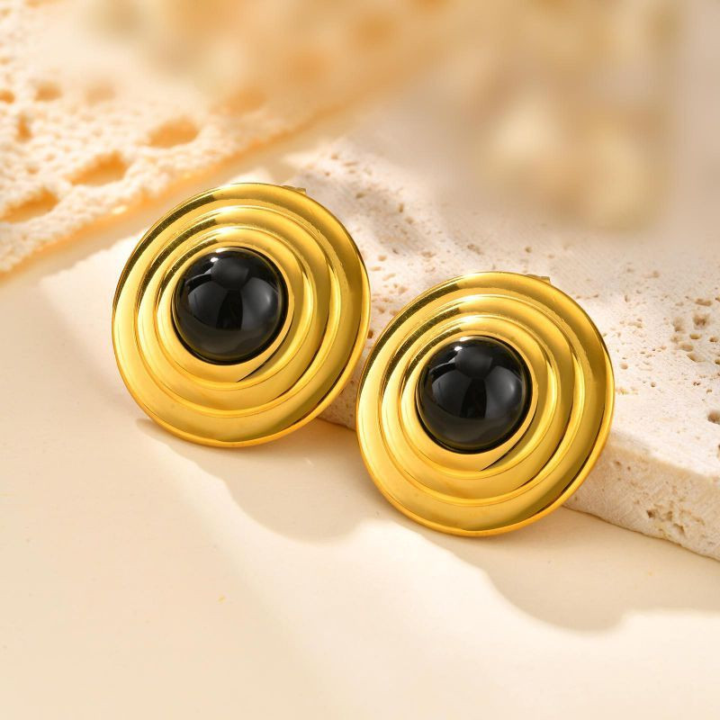 Серьги сталь CJN82411 Серьги сталь CJN82411