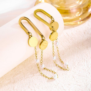 Серьги сталь CJH86244 Серьги сталь CJH86244