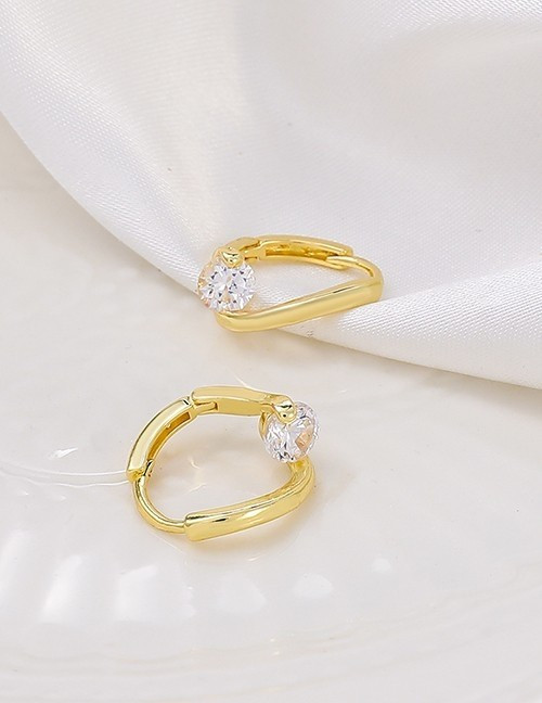 Серьги-конго «Сияющая капля» DNS31782 Серьги-конго «Сияющая капля» DNS31782