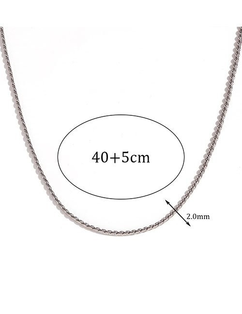 Колье из стали Z53356
