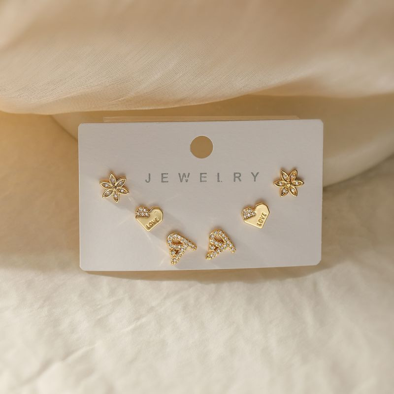 Ювелирный комплект серег CJH85129 Ювелирный комплект серег CJH85129