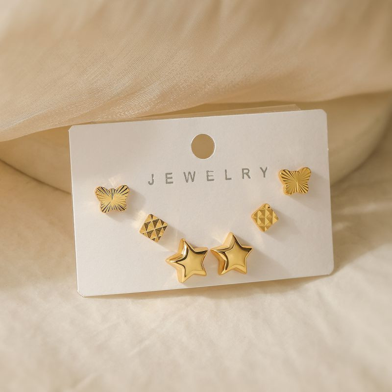 Ювелирный комплект серег CJH85129 Ювелирный комплект серег CJH85129