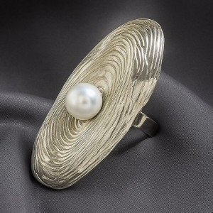Кольцо ювелирный сплав жемчуг 1J12199CJJ