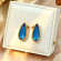Серьги с морской звездой из нержавеющей стали CJX74416