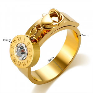 Браслет жесткий с римским циферблатом CJG61507