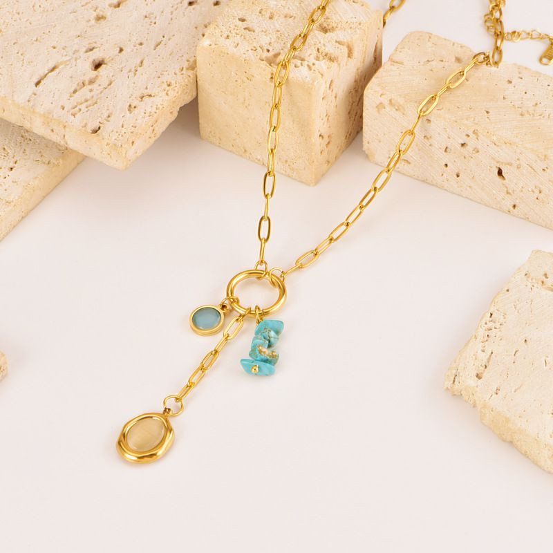 Колье из стали CJR55563