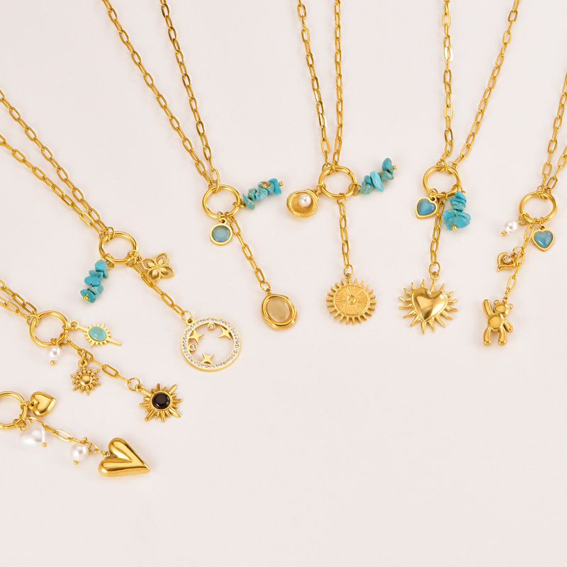 Колье из стали CJR55563