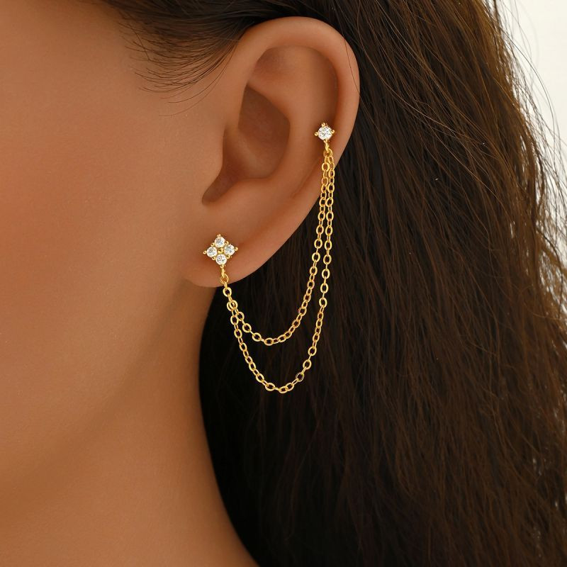 Ювелирные серьги CJT17534 Ювелирные серьги CJT17534