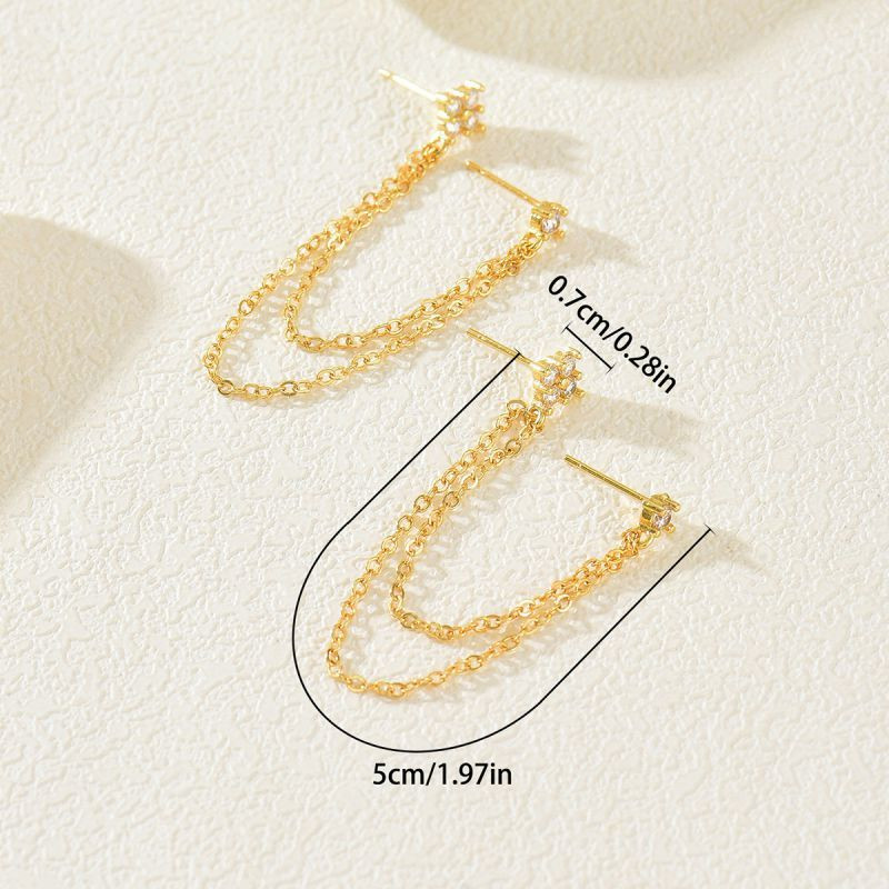 Ювелирные серьги CJT17534 Ювелирные серьги CJT17534